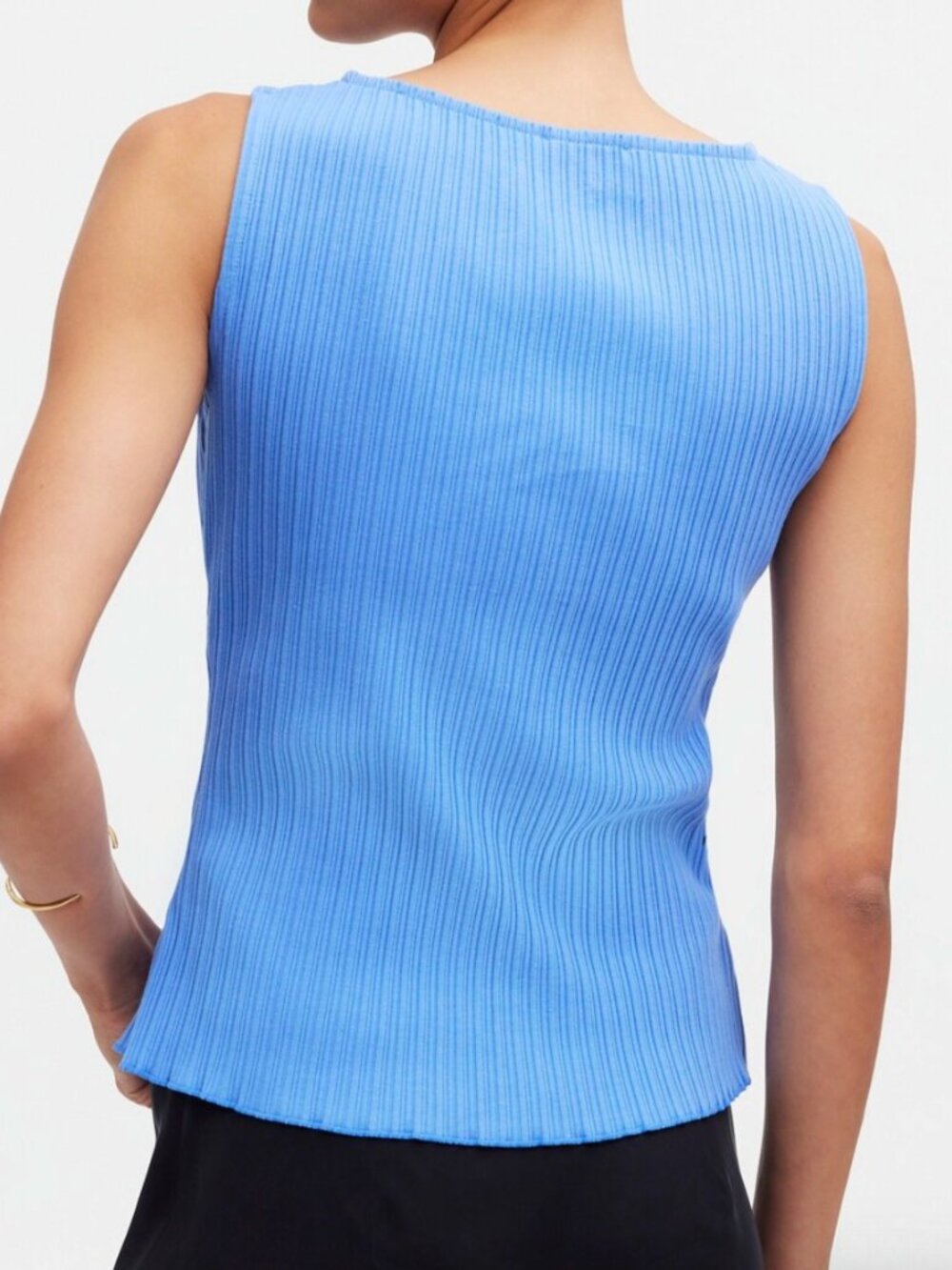 Madewell Ribbed Boatneck Tank - Picture 3 of 4